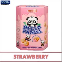 MEIJI HELLO PANDA STRAWBERYY 8X234G (8 Units Per Carton)