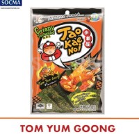 TAO KAE NOI CRISPY SEAWEED TOM YUM GOONG 8x6x28g (48 Units Per Carton)